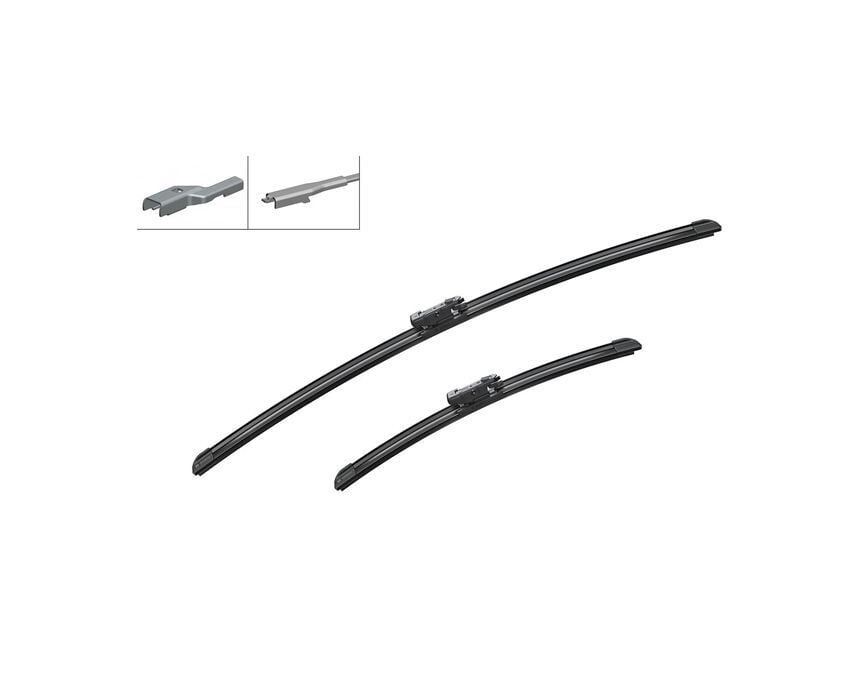 Phaff 01021 Silecek Süpürgesi 650 Mm/380 Mm Muz Tip Fiat 500L 2012- Linea 2007- Grande Punto 2006- Punto Evo 2009- Punto 2012-