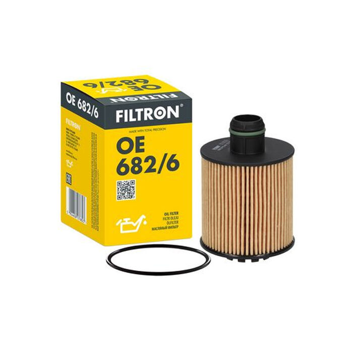 Filtron OE 682/6 Fiat Doblo Egea Fiorino 500L 1.3 Euro6 Yağ Filtresi