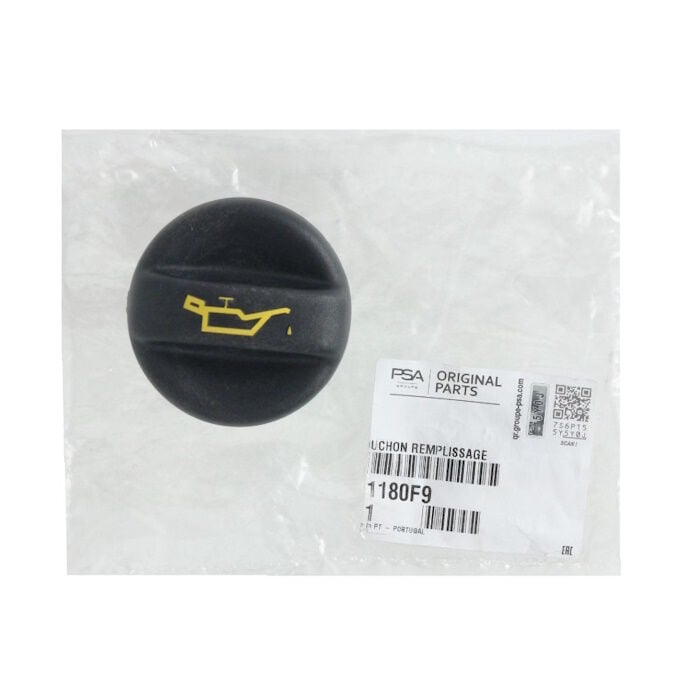 Psa 1180F9 Motor Yağ Dolum Kapağı 1.4-1.6-1.9-2.0 Peugeot 107 206 207 306 307 308 3008 5008 406 407 Bipper Partner