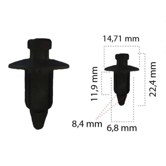 Star 6930 Klips 6,8mm Suzuki Atv Motorcycle