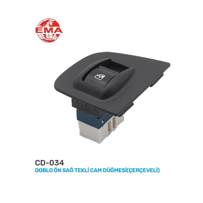 Ema CD034 Cam Açma Düğmesi Fiat Doblo 01>