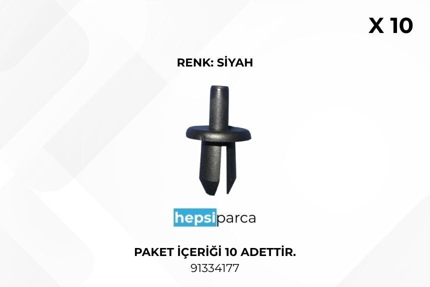 Star 7765 Klips Külbütor 91334177 Volvo 850 Seri 10lu Paket