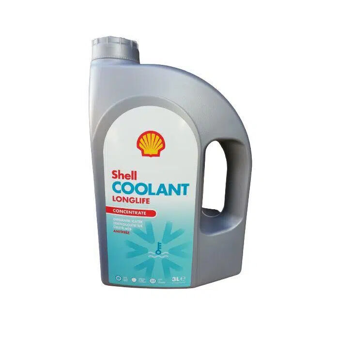 Shell Coolant Longlife Organik Katkılı -37 Derece Antifriz Kırmızı 3 Litre
