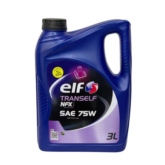 ELF Tranself NFX SAE 75W-80 Yarı Sentetik Şanzıman Yağı 3 Litre