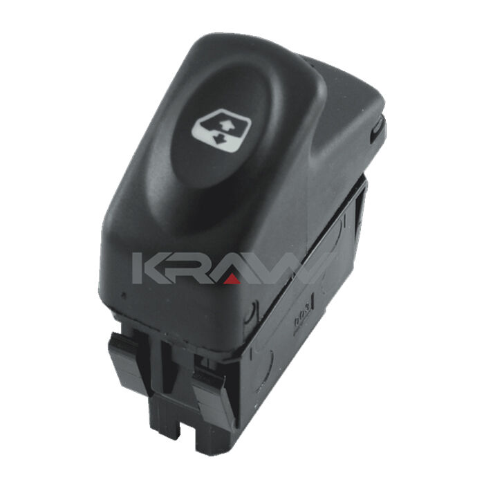 Kraw AN-706 Cam Açma Düğmesi Sağ/Sol 6 Pin Renault Clio 2-II Kangoo Megane 1-I