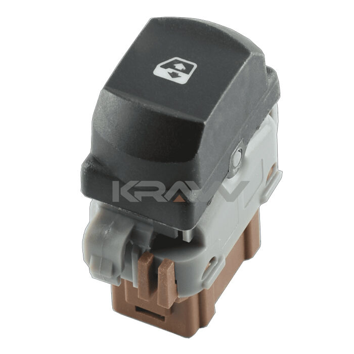 Kraw AN-713 Cam Açma Düğmesi Sağ 6 Pin Renault Clio 2-II