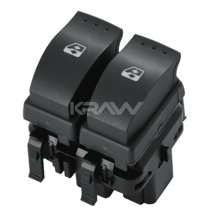 Kraw AN-714C Cam Açma Düğmesi Sol 10 Pin Renault Kangoo Master