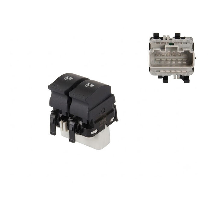 Kraftvoll 04050085 Cam Açma Düğmesi Sol 10 Pin Renault Megane 2-II Scenic 2-II Espace 4-IV