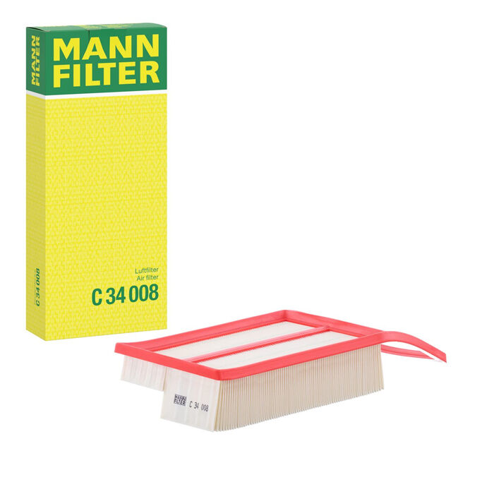 Mann C34008 Fiat 500L 500X Doblo Fiorino 1.3 Euro6 Hava Filtresi
