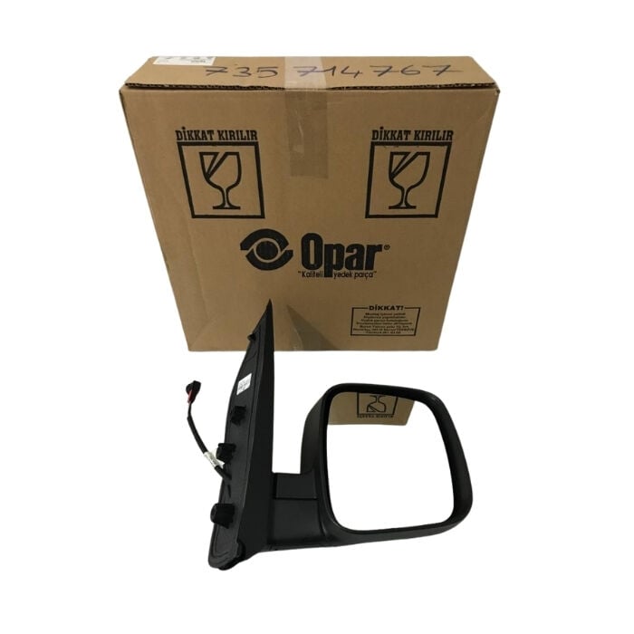 Opar 735714767 Dış Dikiz Aynası Sağ Elektrikli Fiat Fiorino Bipper Nemo