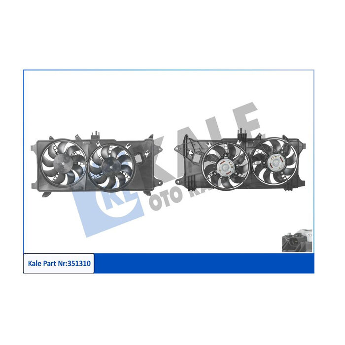 Kale 351310 Doblo 1.9 JTD 01> Fan Motoru Davulumbazlı + AC