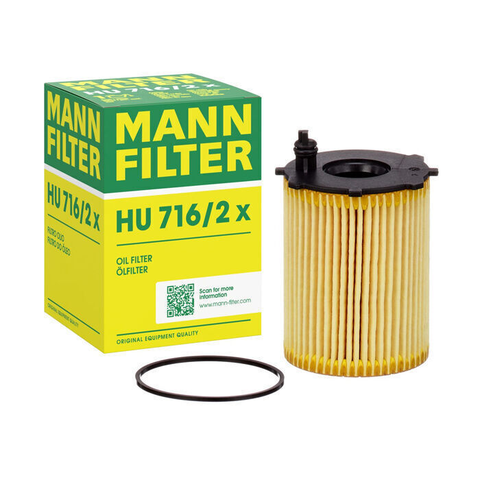 Mann HU 716/2 Bipper Partner 2008 5008 1.4Hdi 1.6Hdi Yağ Filtresi