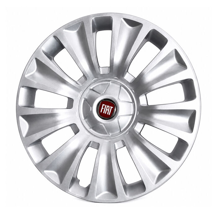 JKF027 735650525 Fiat Egea Jant Kapağı 16 inc Kırmızı Fiat Logolu