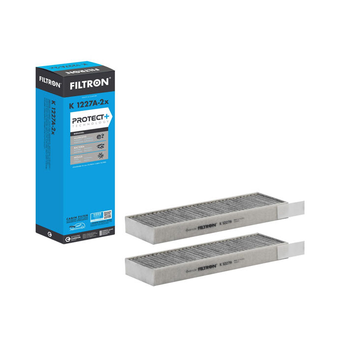 Filtron K1227A-2X Peugeot 3008 5008 Partner Rifter Polen Filtresi Karbonlu