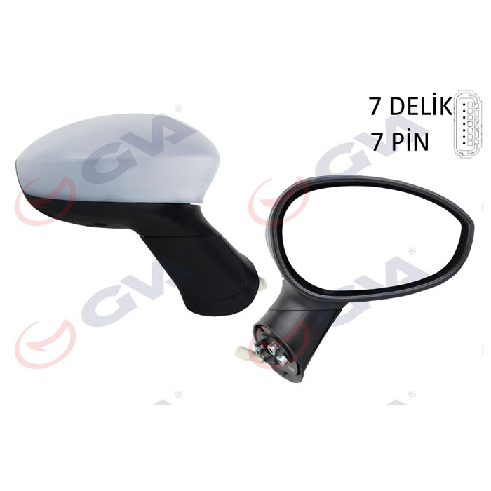GVA 1028241 Grande Punto 06> Linea 07> Dış Dikiz Aynası Sağ Elektrikli Isıtmalı