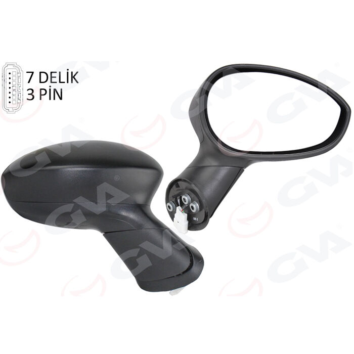 GVA 1028230 Grande Punto 06> Linea 07> Dış Dikiz Aynası Sağ Astarsız