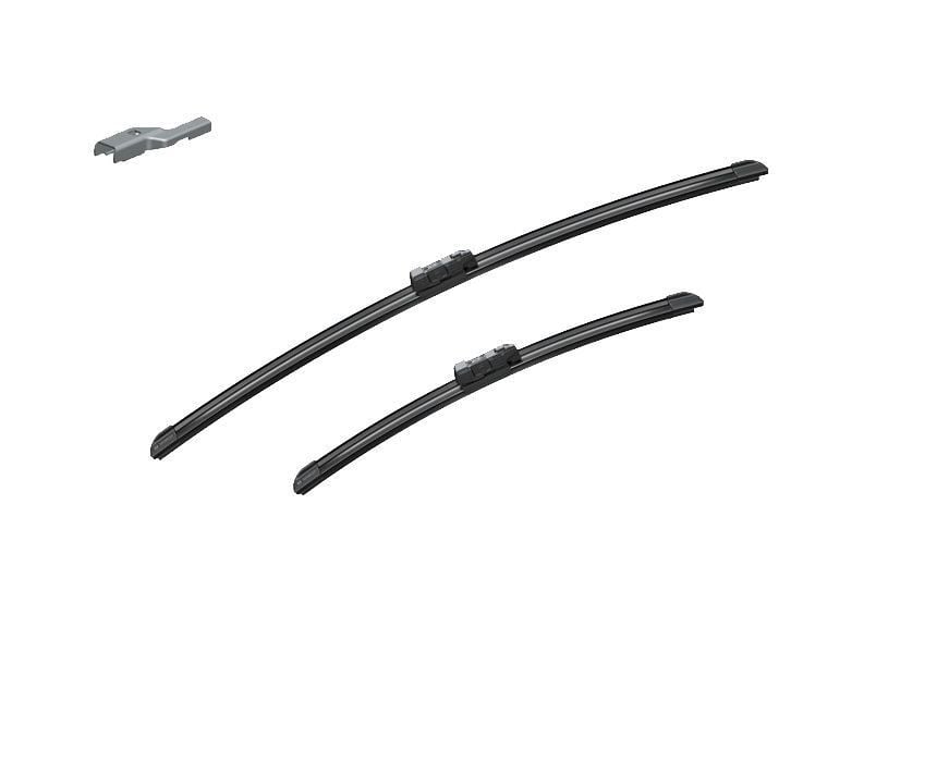 Phaff 01009 Silecek Süpürgesi 600mm/400mm Muz Tip Fiat Doblo 10- Peugeot 208 2-II 20- 2008 19- Citroen C3 Picasso 08- C4 3-III 20- C4 X 22- DS3 Crossback 18- 1682775880-1682775580-1682775480