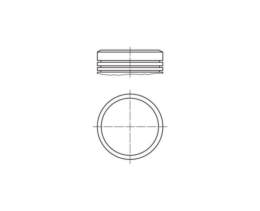 Mahle 0400401 Piston Segman Takımı 78,50mm+0,50 Peugeot 106 206 306 307 Partner Citroen C2 C3 C4 Xsara Saxo 1.6 16V TU5JP4 0628N2