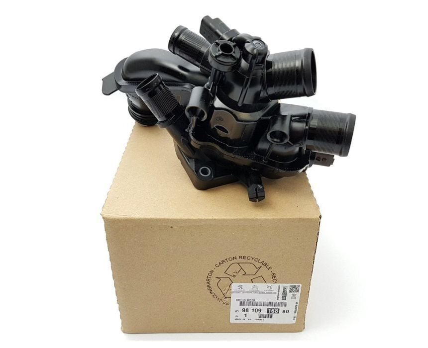 PSA 9810916880 Termostat Gövdesi Peugeot 207 208 301 308 508 2008 3008 Citroen C3 2-II C3 Picasso C4 2-II 1.6 VTi 1336Z8